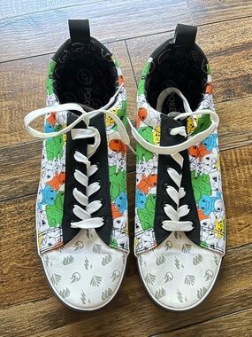Ground Up Pokemon Mens Sz 12 Low Top Canvas Sneaker Shoes Character Print 2024
